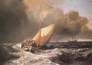 Dutch Boats in a Gale J.M.W. Turner